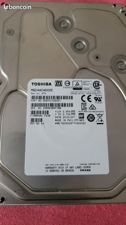 Disque dur 6to 3''5 Toshiba SATA III