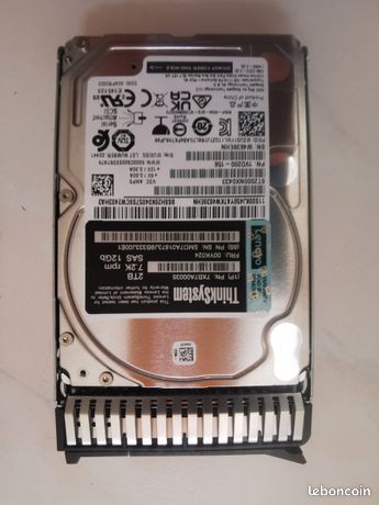 Disque dur Lenovo 2TB 7.2K SAS2.5