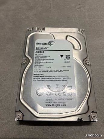 Disque dur seagate barracuda 3 tb