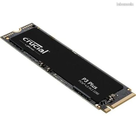 Disque dur SSD CRUCIAL P3 Plus 1 To PCIe 4.0 NVMe M.2 2280 NEUF