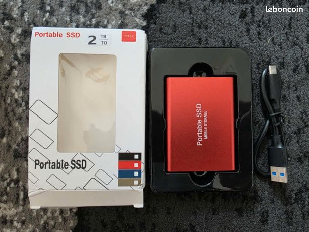 Disque dur SSD externe 2000 GB