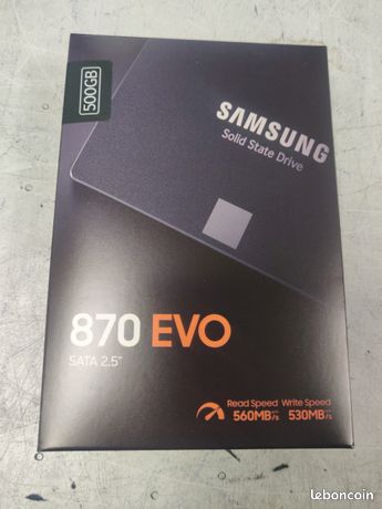 Disque dur SSD Samsung 500gb EVO 870 Sata 2.5''