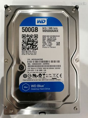 Disque dur WesternDigital 500Go