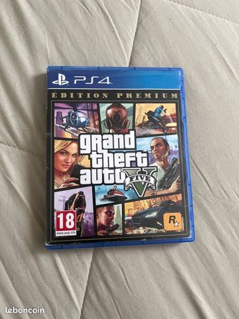 Disque GTA V édition premium version ps4