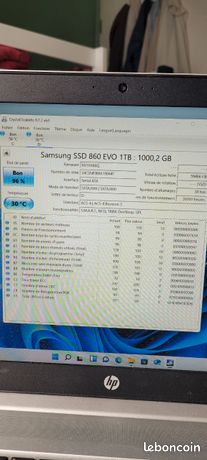 Disque Ssd 1 To 860evo samsung