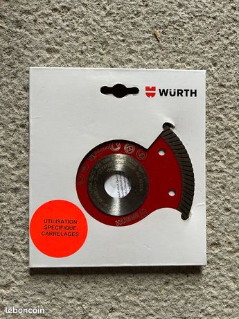 Disque diamant Wurth 125 carrelage