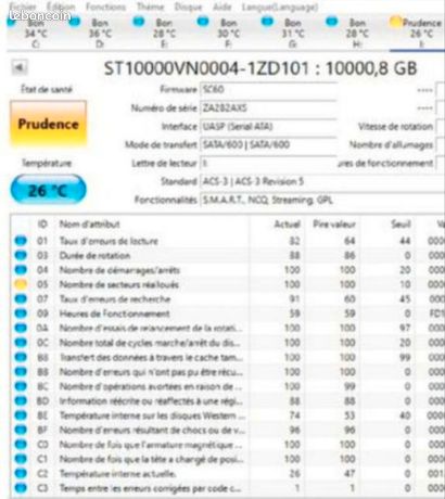Disque dur interne 10to