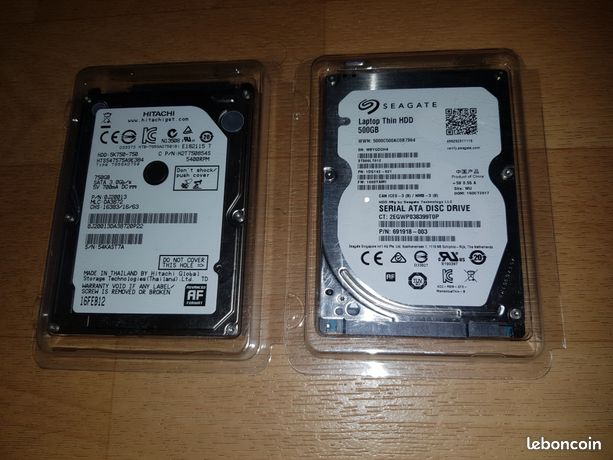 Disques dur 500 et 750 Go