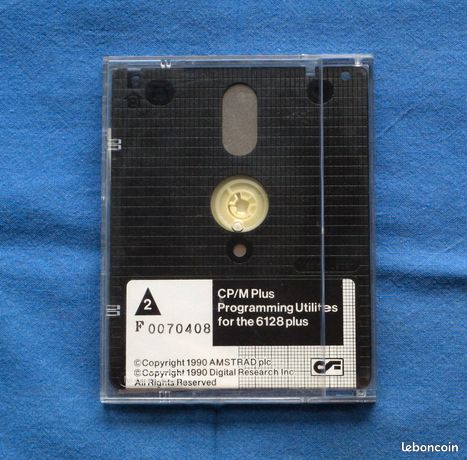 Disquette système pour Amstrad Plus