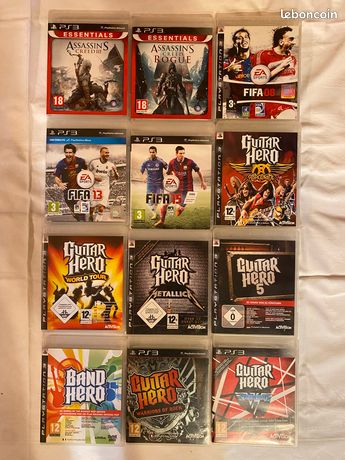 Divers jeux pour console PS3