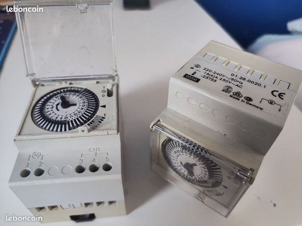 Divers modules électriques rail DIN