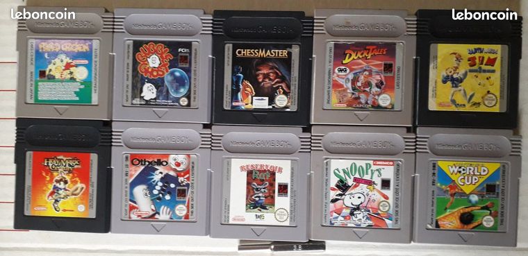 Divers Jeux Game Boy Originaux / en Suivi 100 Grammes 2 /4 Jours 3.31E valable pour 4 Cartouches