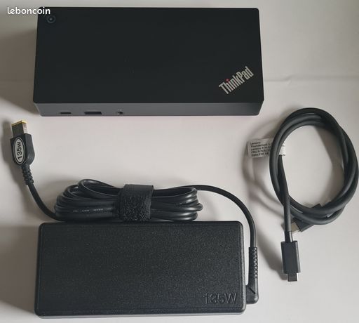 Dock Station Lenovo Thinkpad USB-C Gen2 40AS Neuf