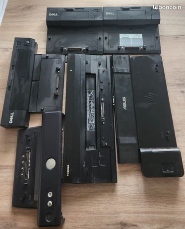 Docs stations d'accueil Dell / HP / Toshiba et Asus en bonne état