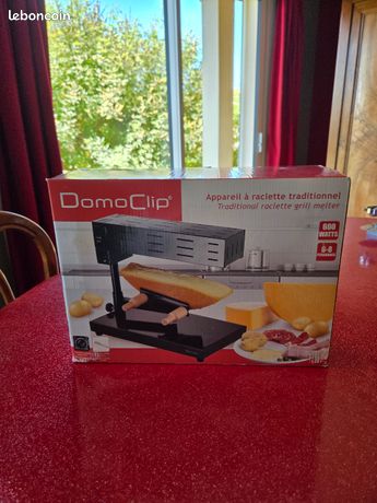 Domoclip appareil à raclette