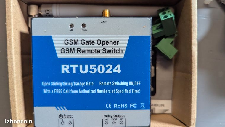 Domotique système de contrôle gsm