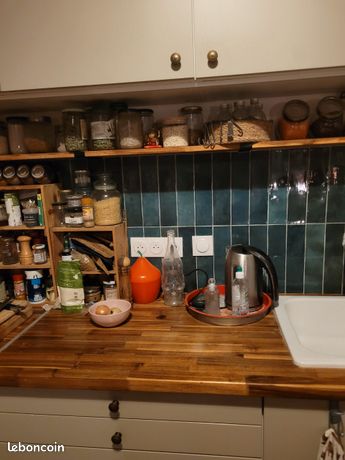 DON Carrelage effet zellige vert foncé Bakerstreet