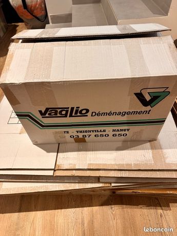 Donne cartons déménagement