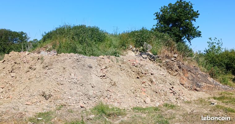 gravats remblai pour étang bois ou autres