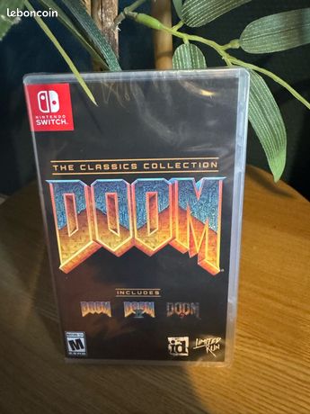Doom Classics collection Doom 1+2+3 Switch édition limitée. Switch