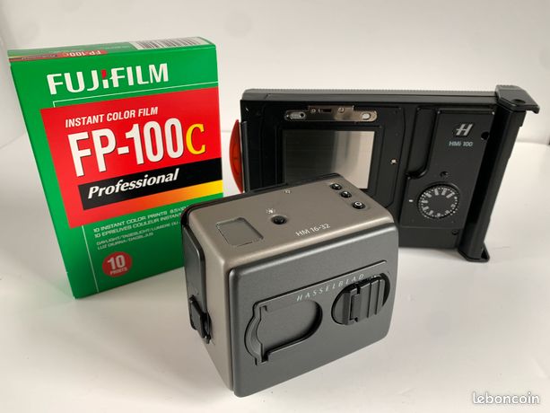 Dos film Hasselblad H HM 16-32 + dos polaroid + Fujifilm FP 100C - Superbe état