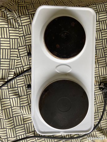 Double réchaud électrique