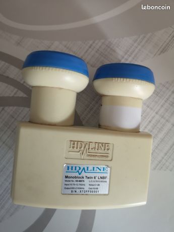 Double Tête pour Parabole Satellite