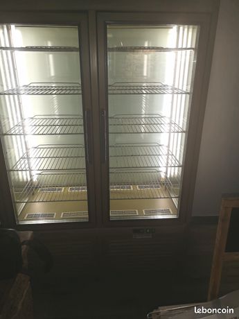 Double vitrine frigorifique
