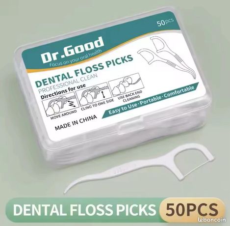 Dr Good Brossettes Soins Fil Dentaire Boîte De 50 Professional Clean