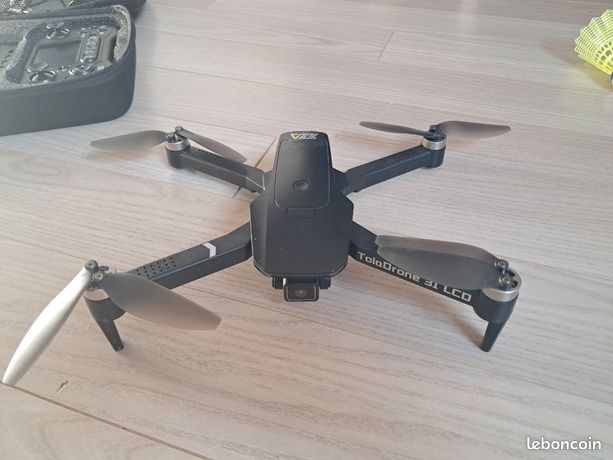 Drone avec caméra double batterie et carte mémoire de 128Go
