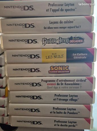 Ds lite noire + jeux