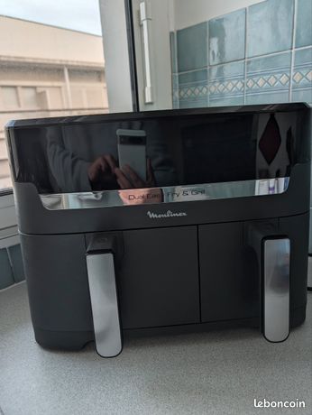 Dual easy fry&grill moulinex