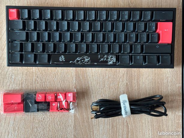 Duckey One 2 mini - Cherry MX RGB Silent Red