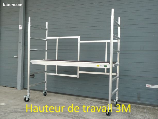 Echafaudage ALU ET GRATUITE + 5 ANS