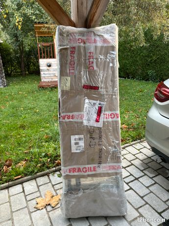 Echafaudage de jardin Hauteur de travail max. 188m 2 roues Ø 190mm Plateau 100x045m