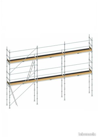 Echafaudage DUARIB F3000 60 M2 version lisses et planchers acier