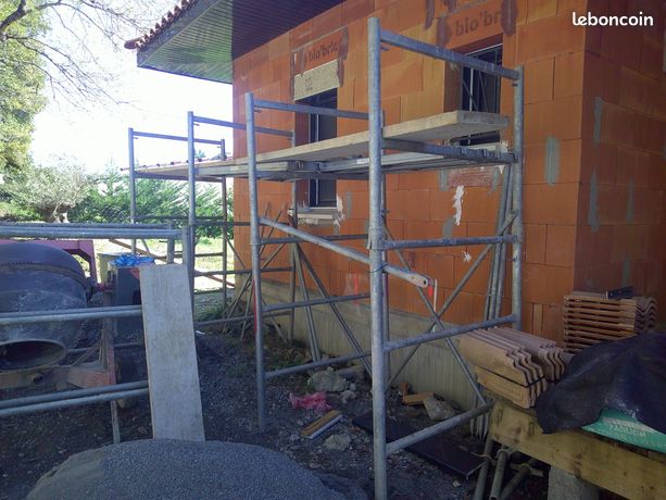 échafaudage galvanisé 6 M