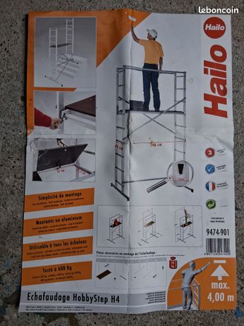 Échafaudage hobbysstep 4m