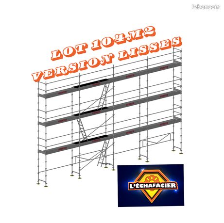 Echafaudage dacame 104 m2 duo 45 structure