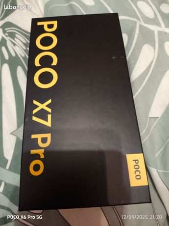Échange poco x7 pro