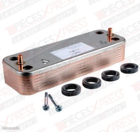 Echangeur sanitaire 14 plaques Ariston 61011164
