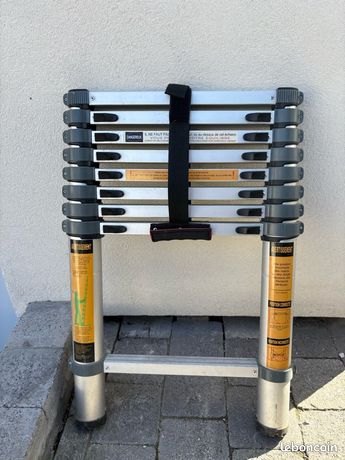 Echelle télescopique aluminium
