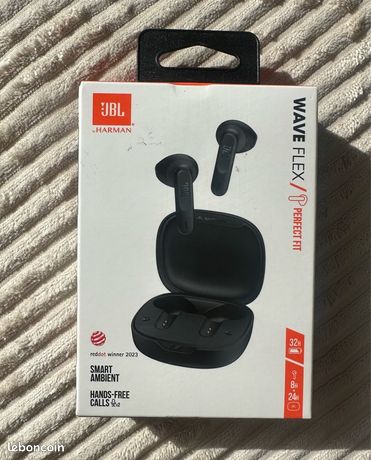 Écouteurs Bluetooth JBL WAVE FLEX neuf