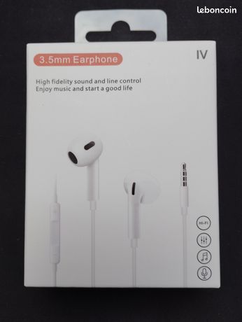 Ecouteurs filaires Jack 35mm