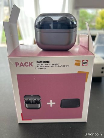 écouteurs galaxy buds3 argent