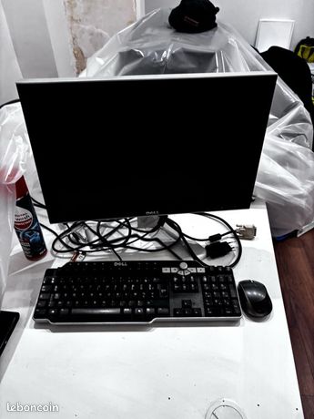 Écran Dell 20 2007WFPb + clavier et souris Dell Occasion