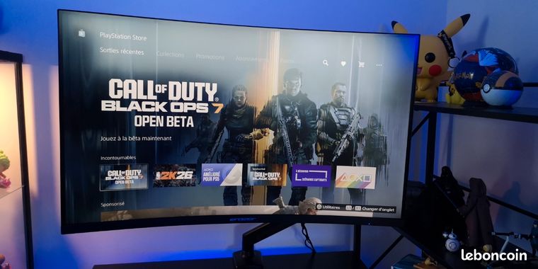 Écran pc gamer 32 pouces 165hz 1080 p