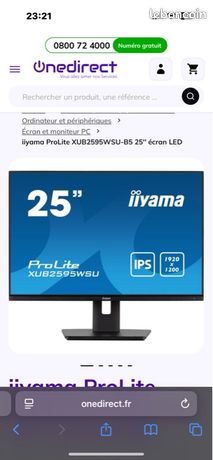 écran PC iiyama ProLite