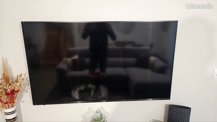 Écran plat 4k UHD SHARP 60 pouces