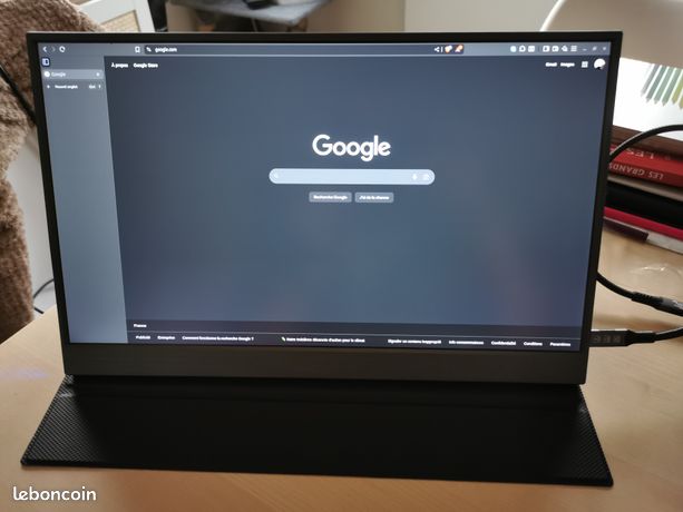 Ecran Portable 15.6" Pouces 1080P FHD IPS FreeSync Mini HDMI et USB C pour ordinateur portable smartphone ou console